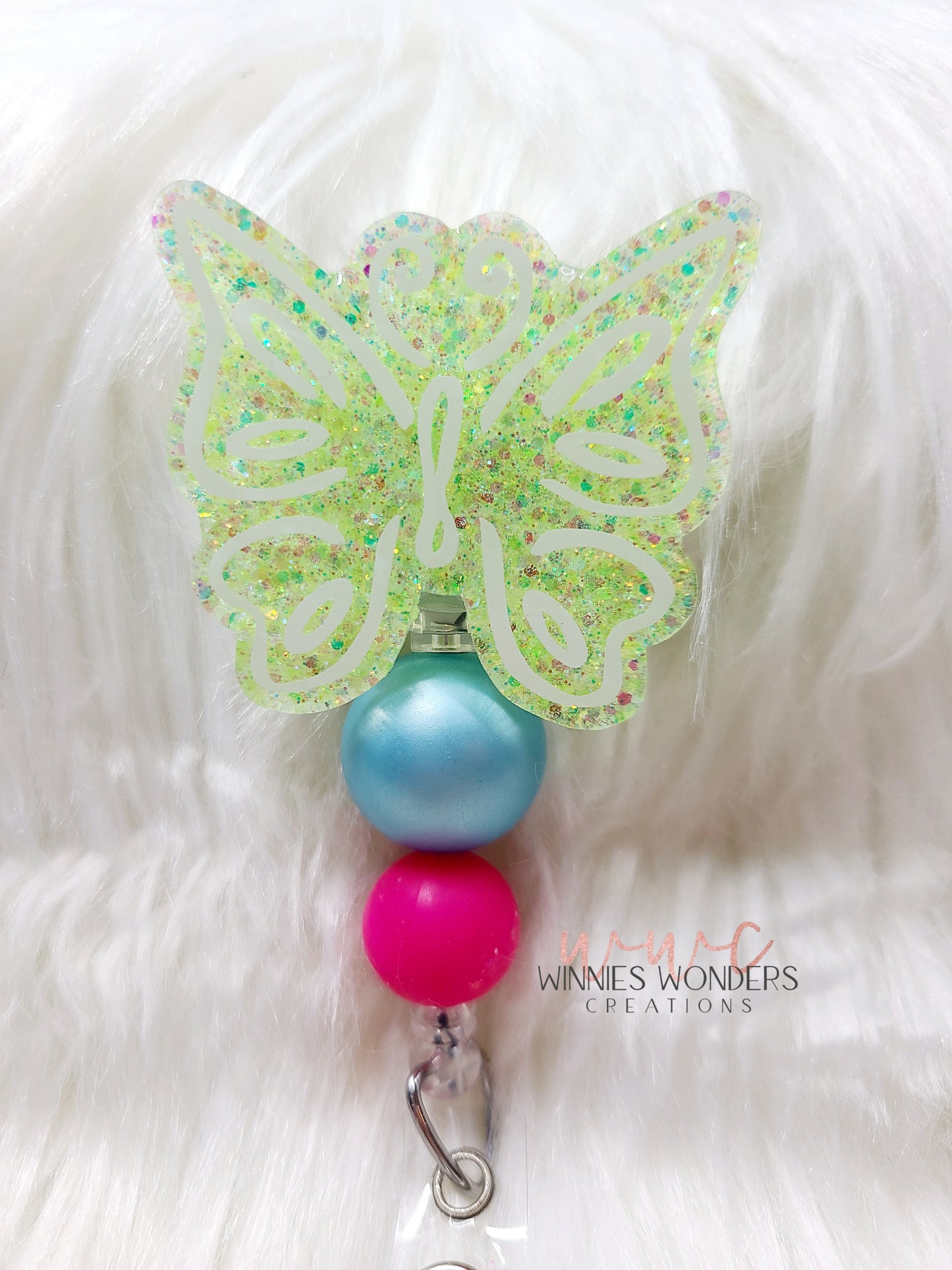 Butterfly Badge Reel