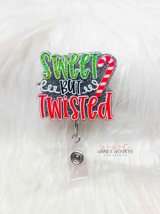 Sweet but twisted Badge Reel