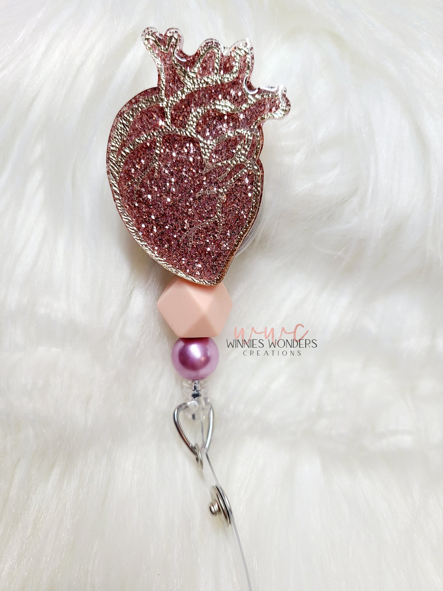 Anatomical Heart Badge Reel