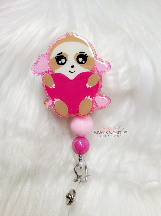 Sloth Badge Reel