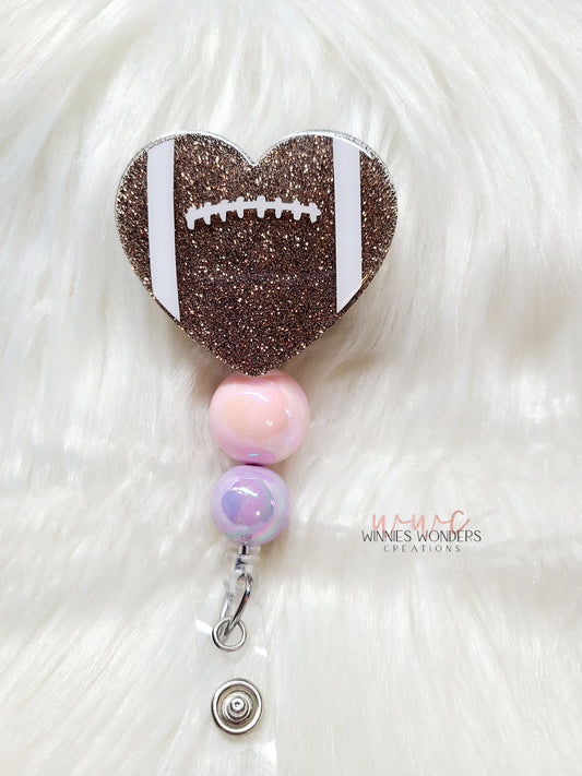 Football Heart Badge Reel