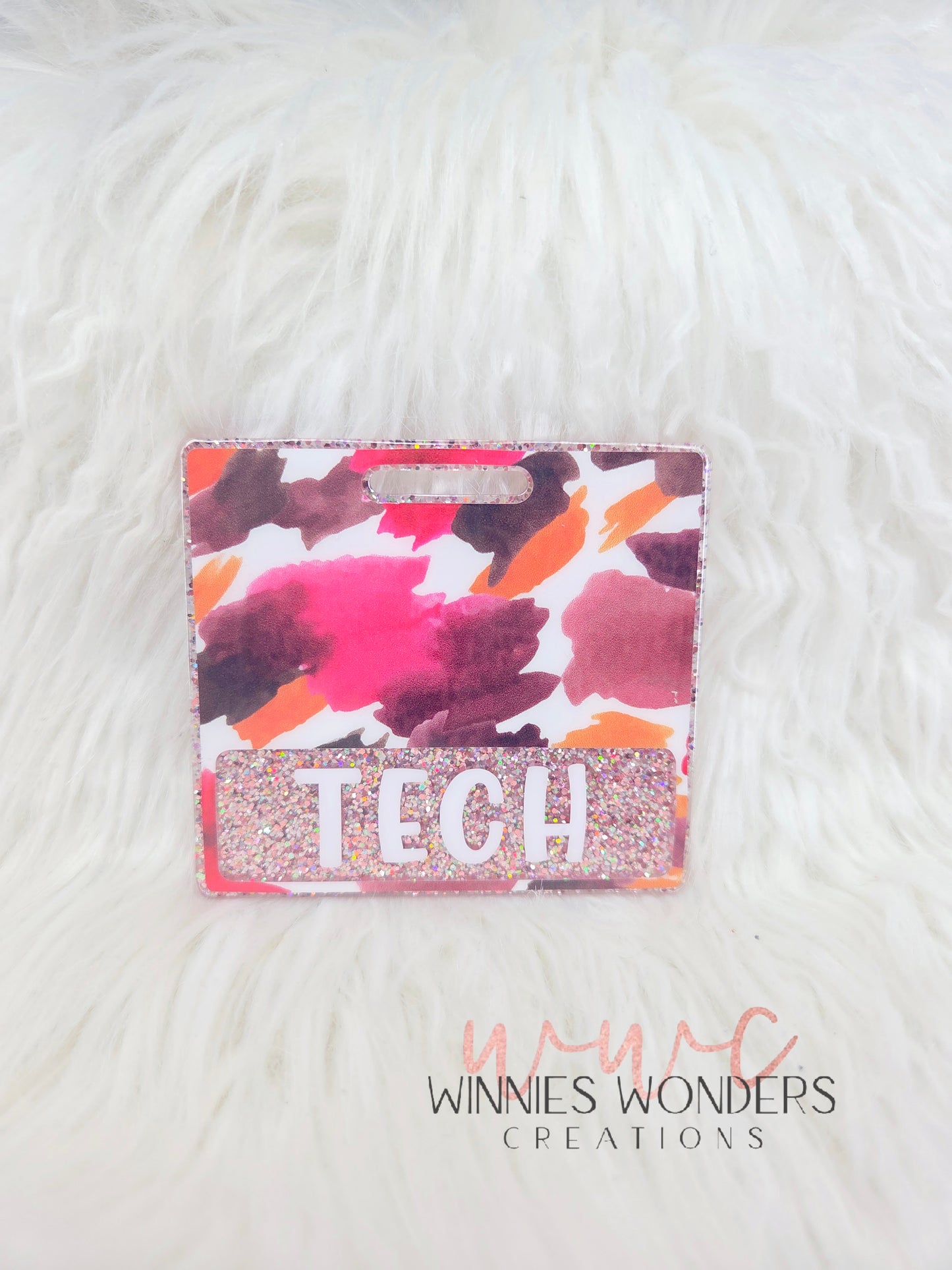 Tech Horizontal Badge Buddy