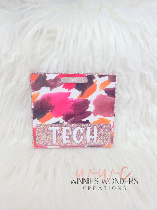 Tech Horizontal Badge Buddy