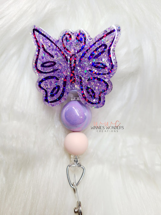 Butterfly Badge Reel