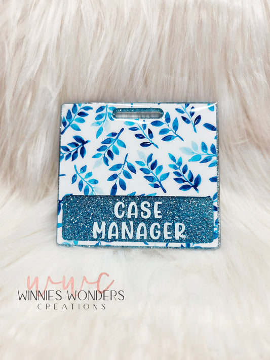 Case Manager Horizontal Badge Buddy