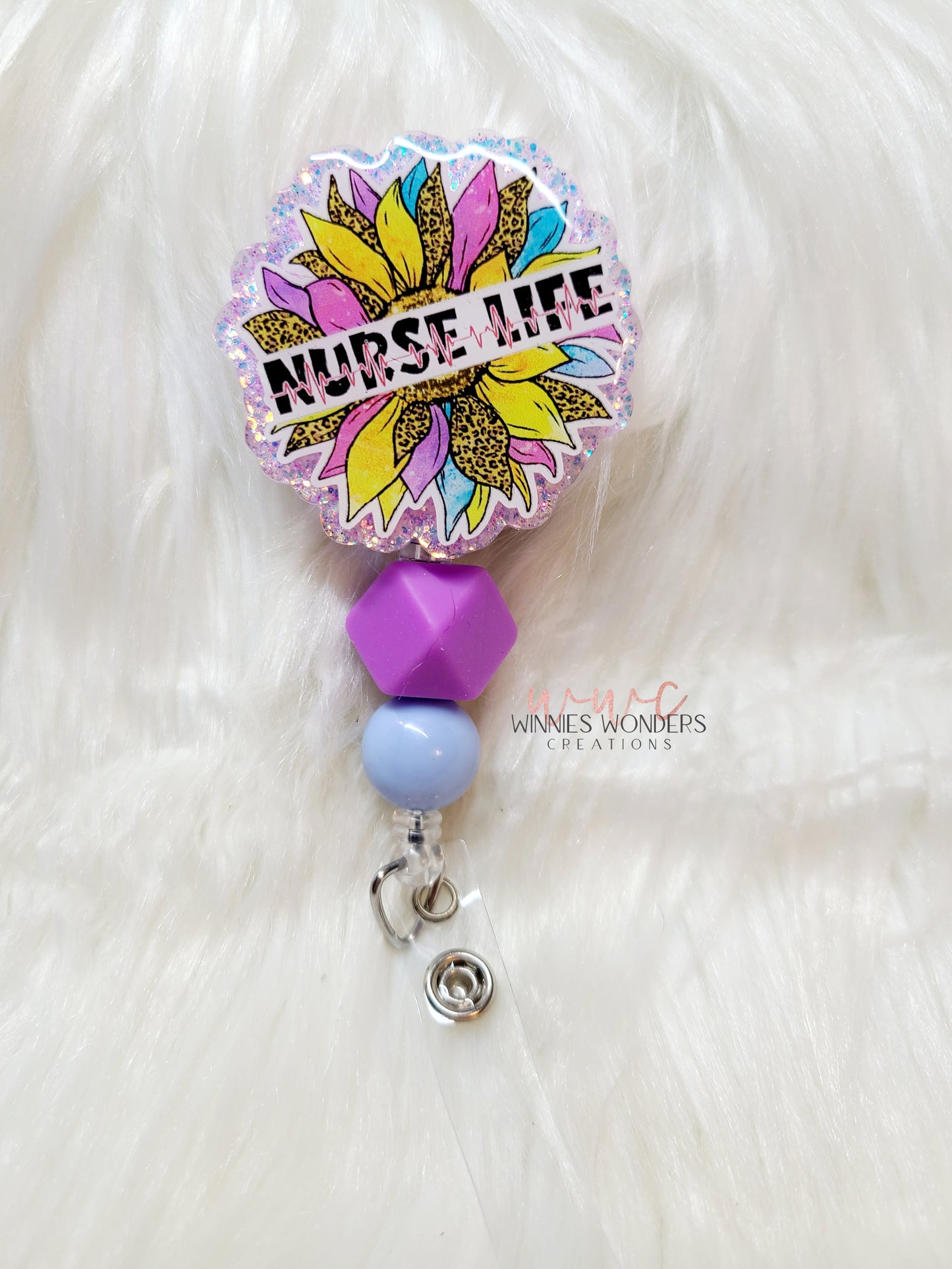 Nurse Life Badge Reel