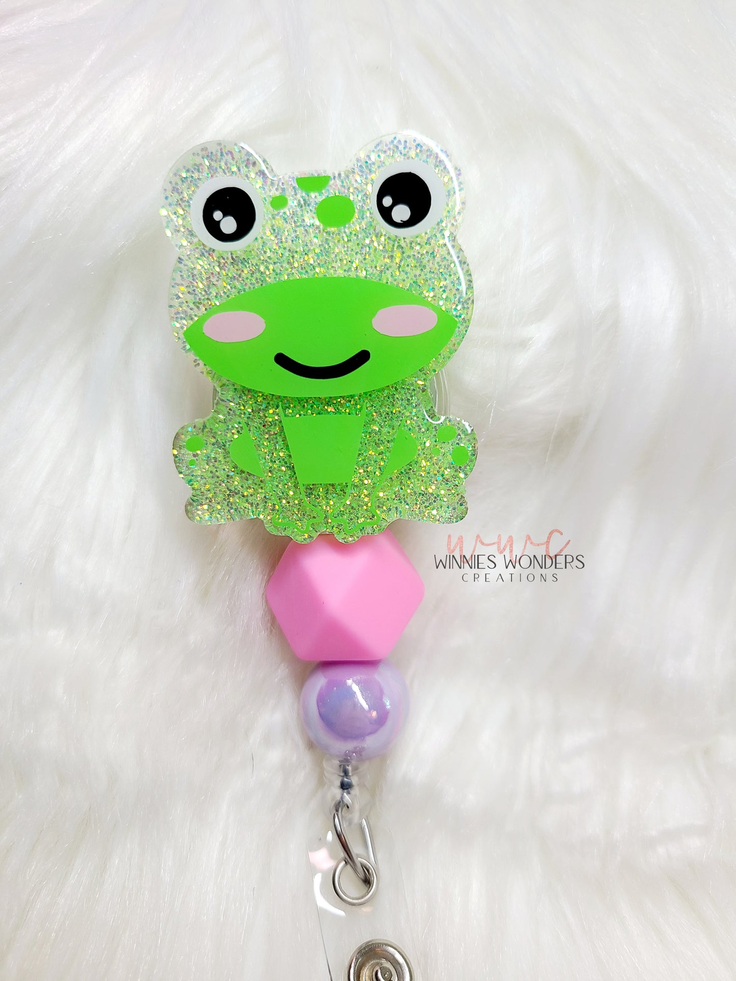 Frog Badge Reel