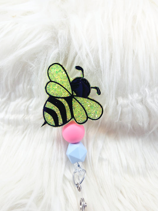 Bumblebee Badge Reel