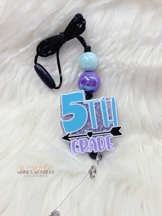 5th Grade Teacher Lanyard