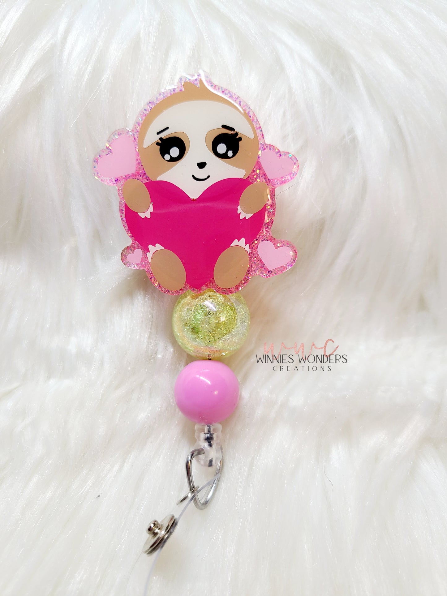 Sloth Badge Reel