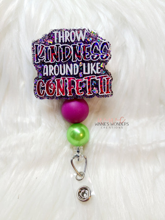 Throw Kindness Badge Reel