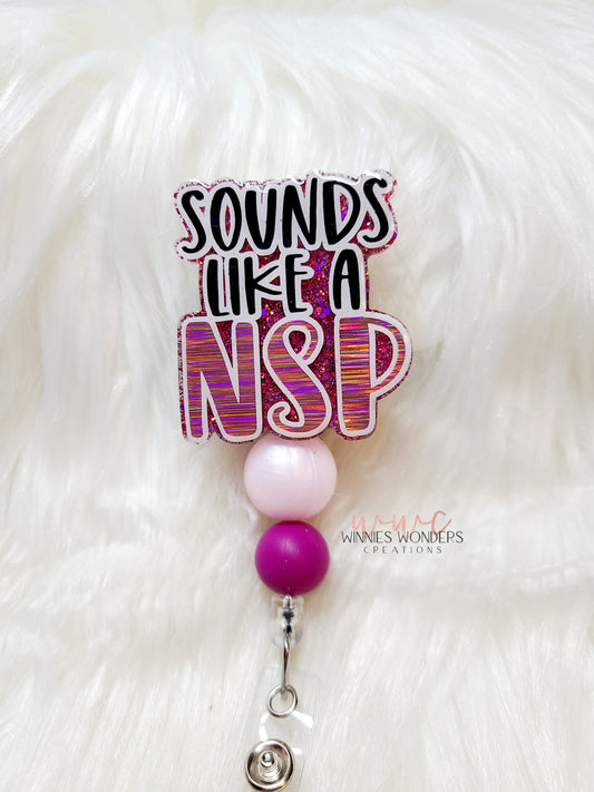 NSP Badge Reel