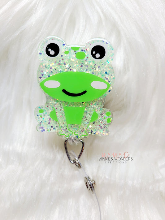 Frog Badge Reel