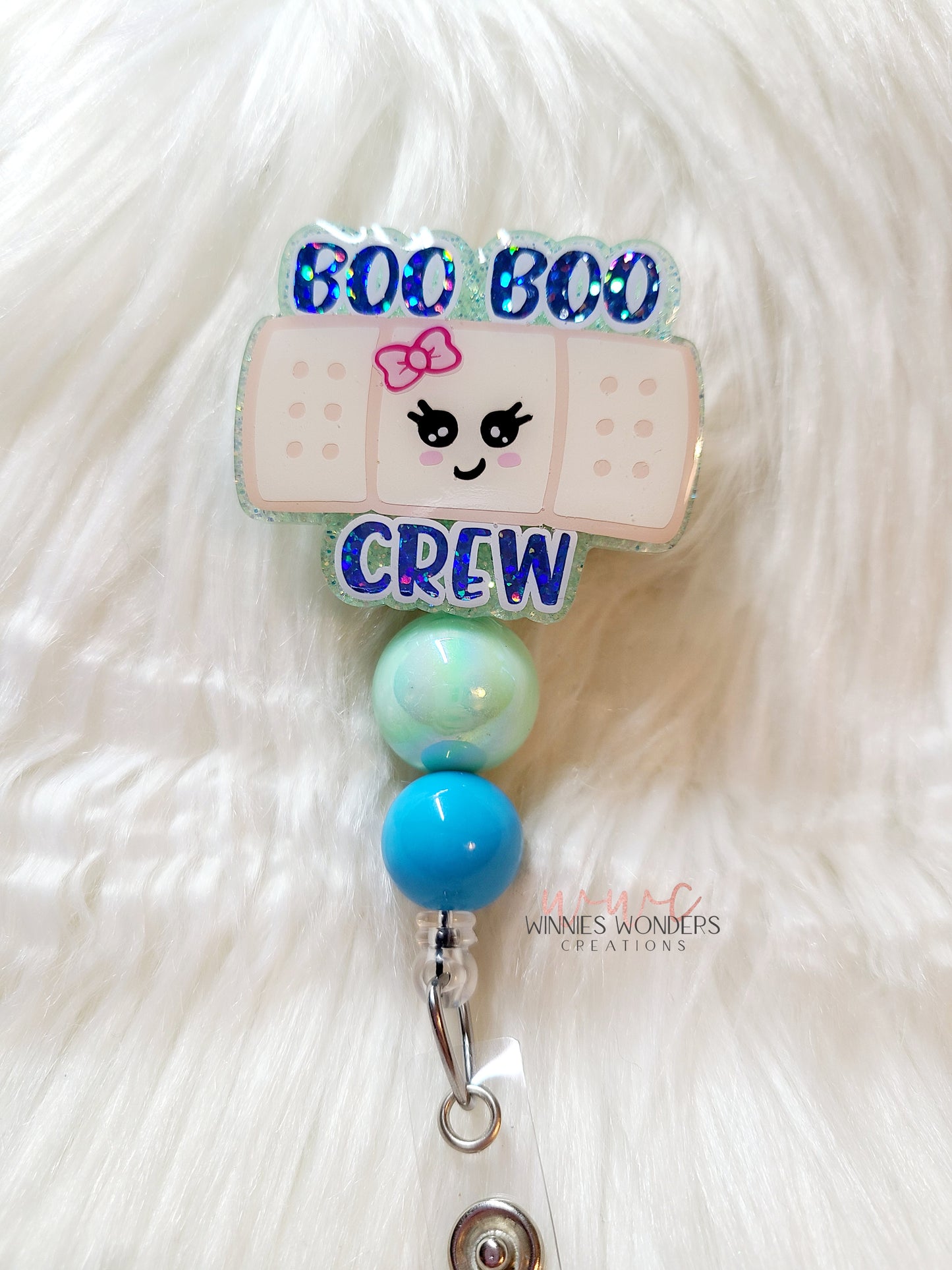 Boo Boo Crew Badge Reel