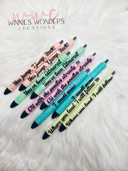 Gilmore Girls Inspired Pen Pack