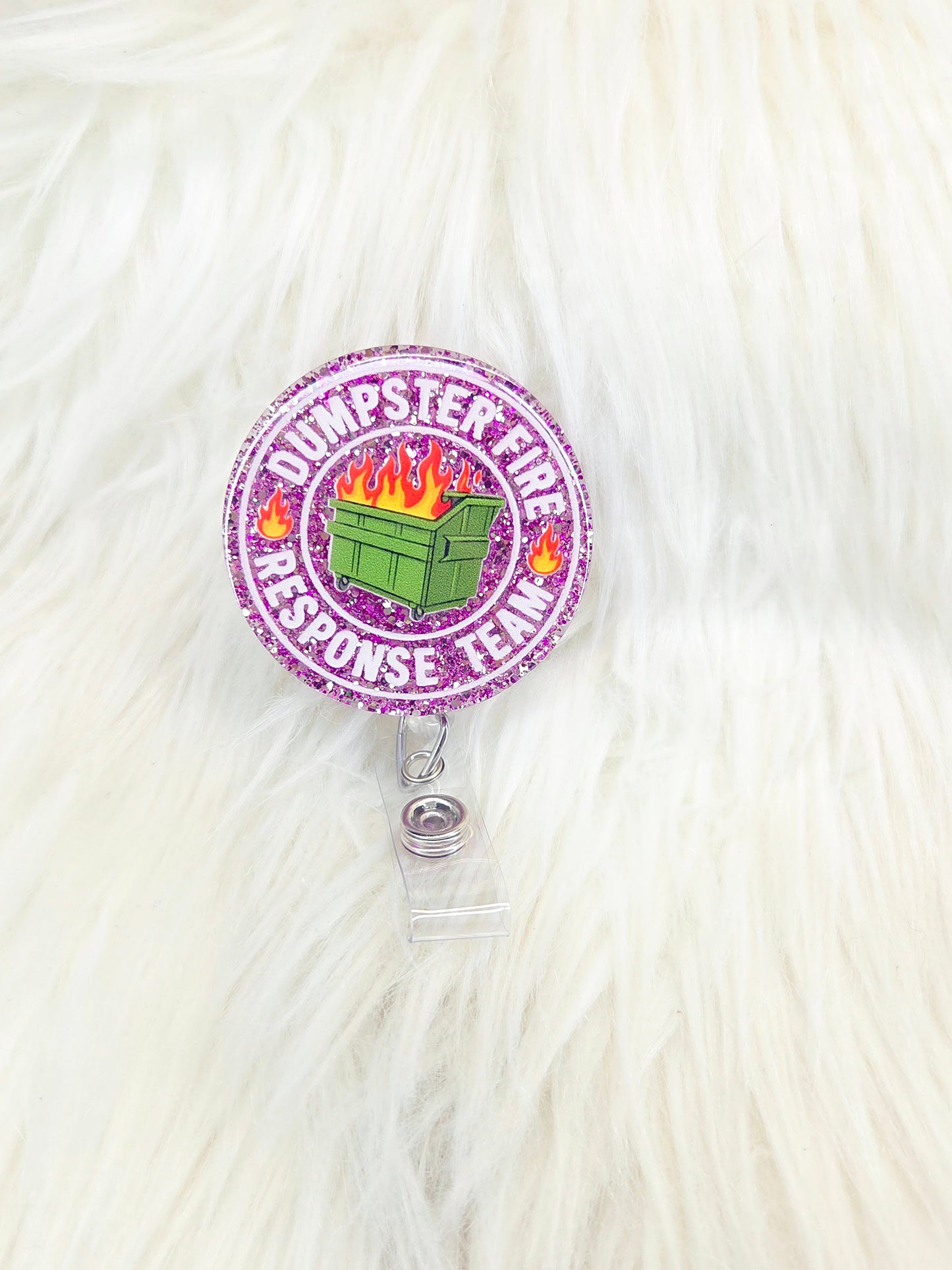 Dumpster Fire Response Team Badge Reel