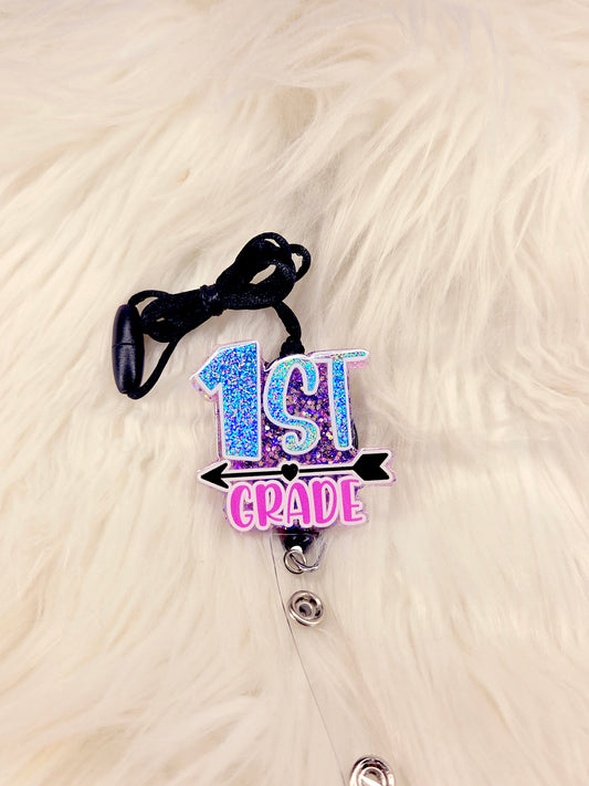 1st Grade Teacher Lanyard