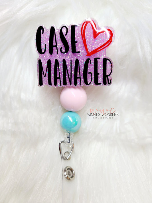 Case Manager Badge Reel