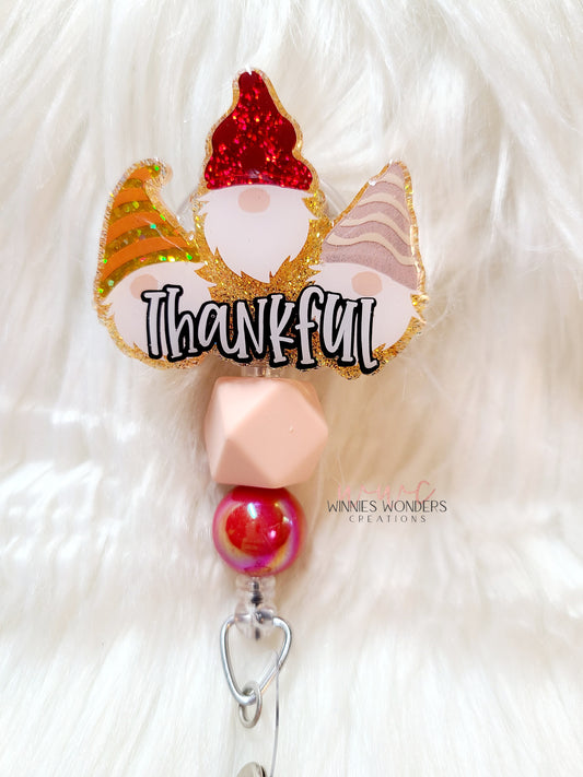 Thankful Gnomes Badge Reel