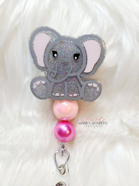 Elephant Badge Reel