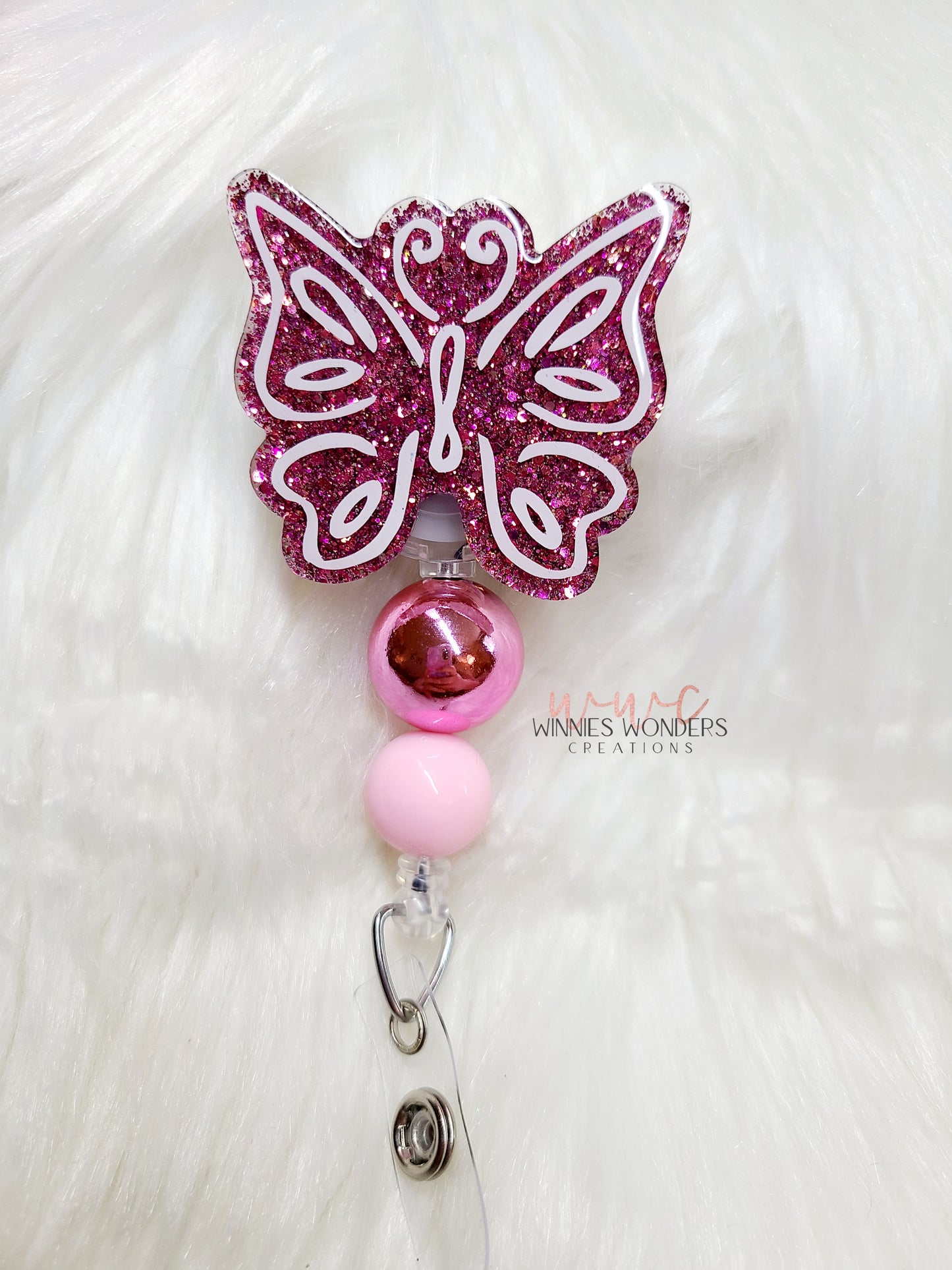 Butterfly Badge Reel