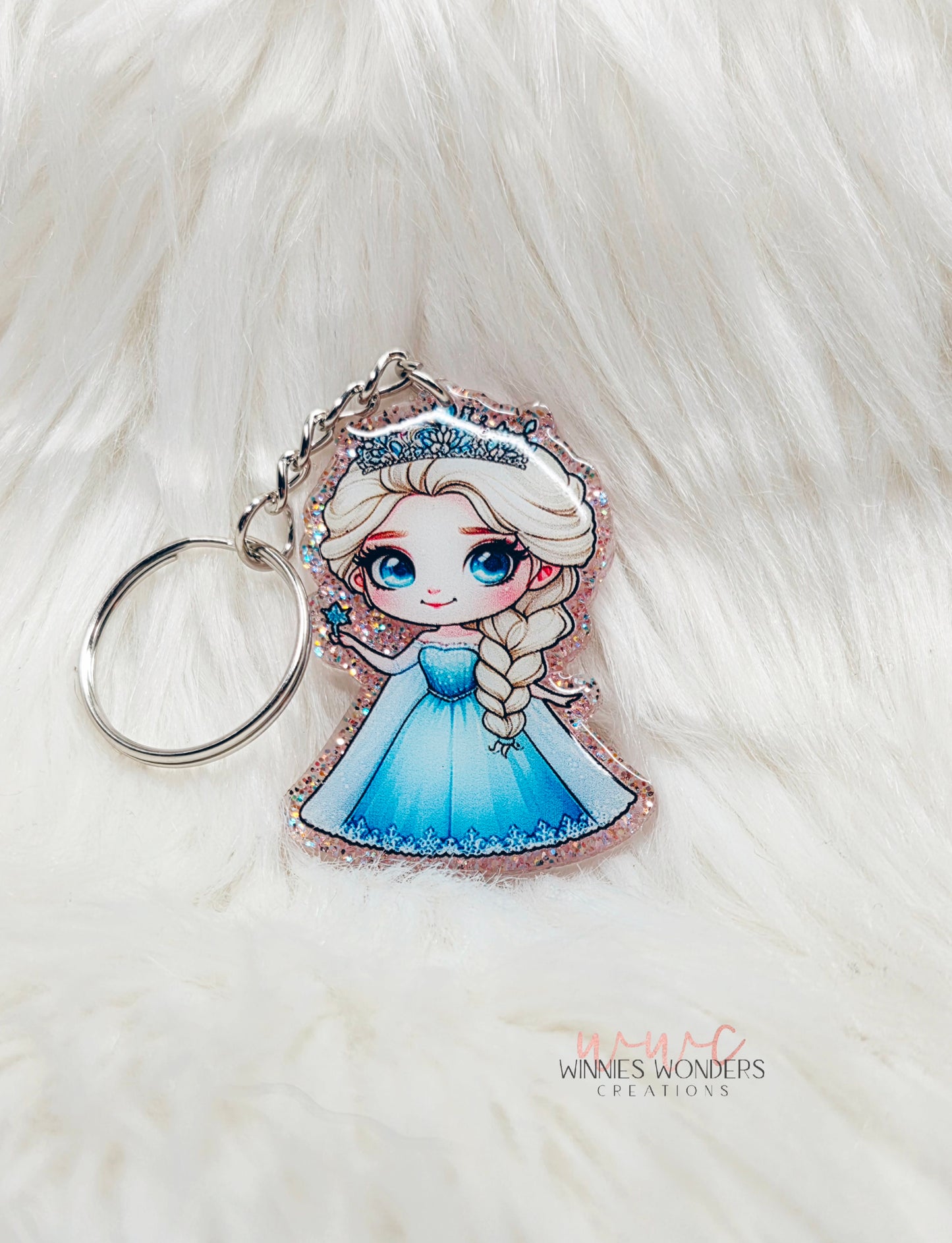Ice Princess Keychain