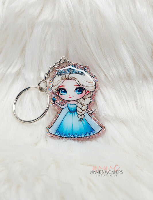 Ice Princess Keychain