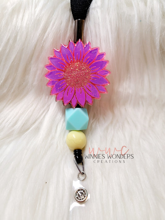 Sunflower Lanyard