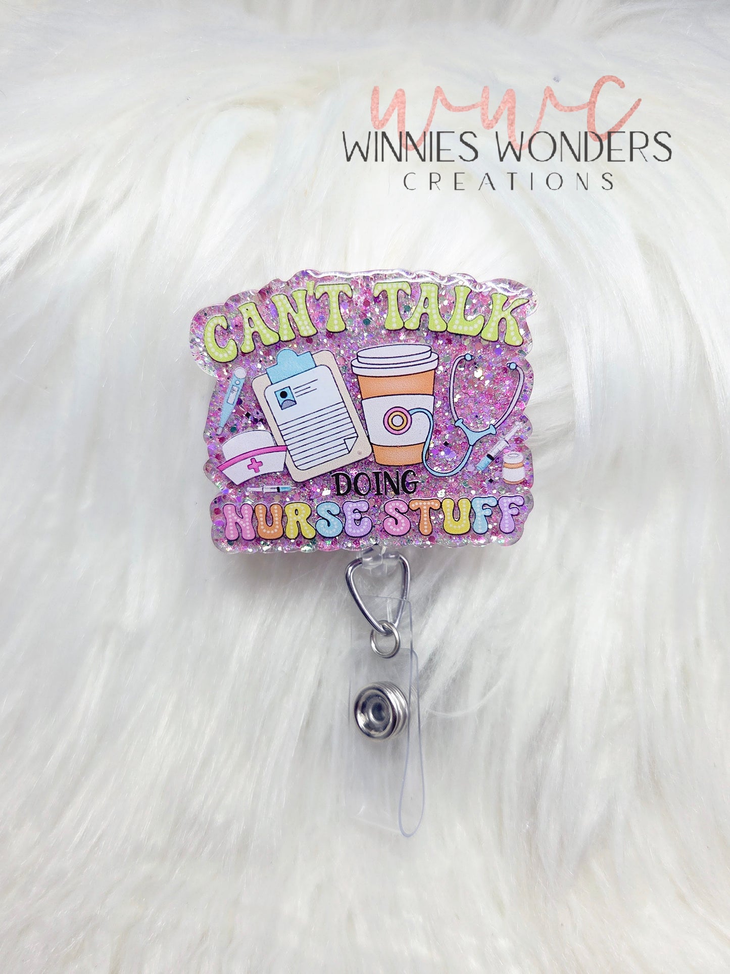 Nurse Stuff  Badge Reel