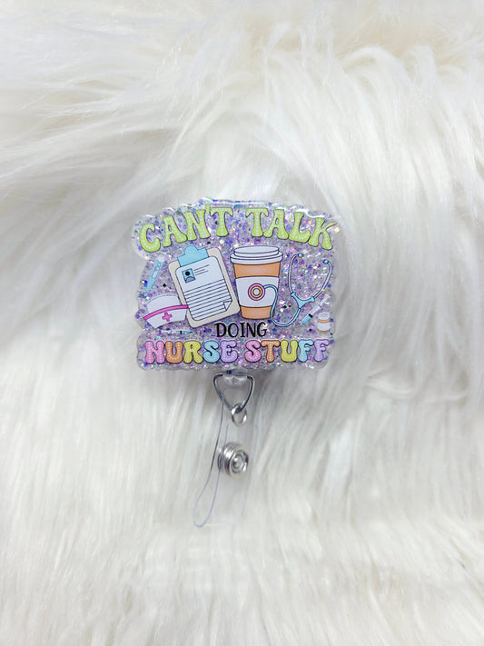 Nurse Stuff  Badge Reel