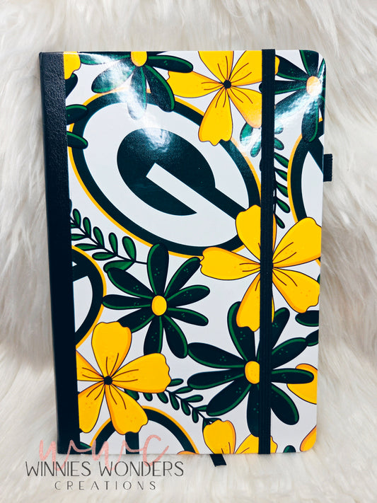 8.5 x 5.5 Notebook/Journal w/ Pen Holder