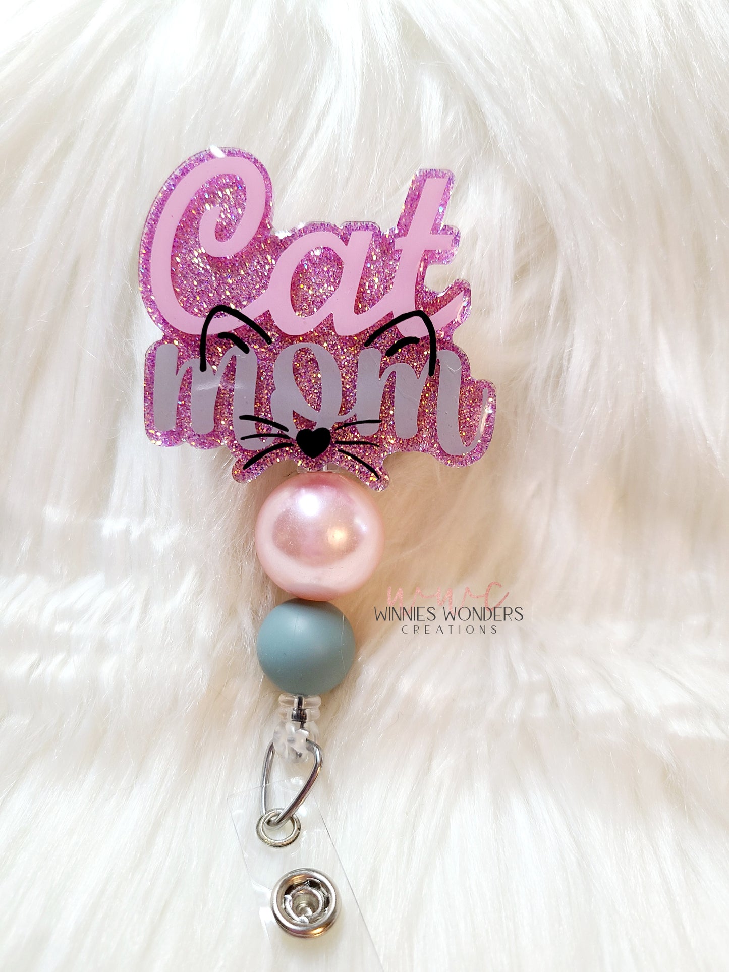 Cat Mom Badge Reel