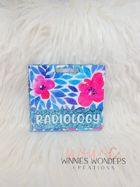 Radiology Horizontal Badge Buddy