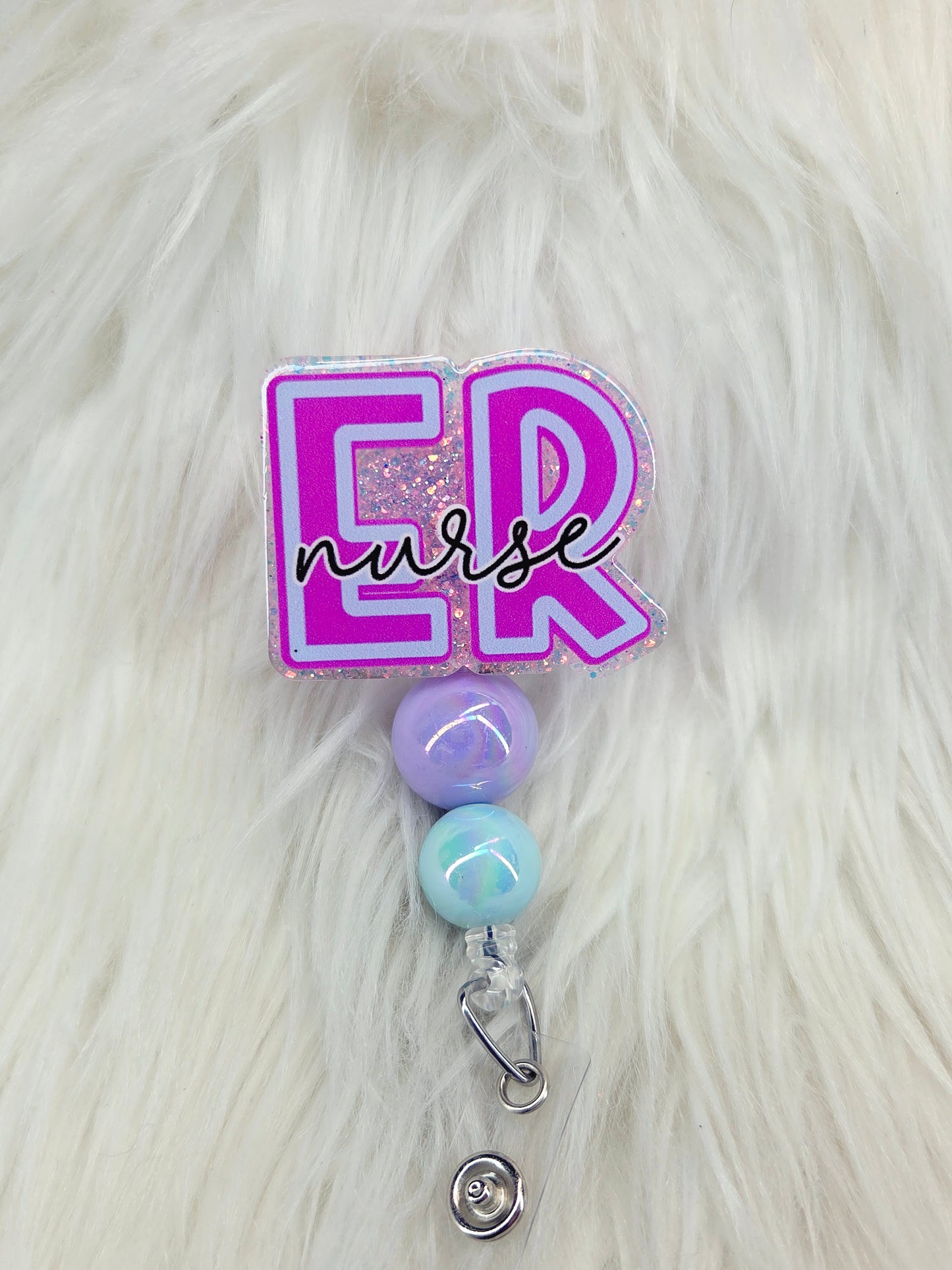 ER (Emergency Room) Nurse Badge Reel