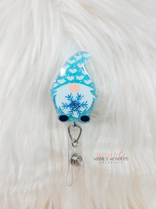 Snowflake Gnome Badge Reel