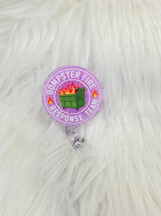 Dumpster Fire Response Team Badge Reel