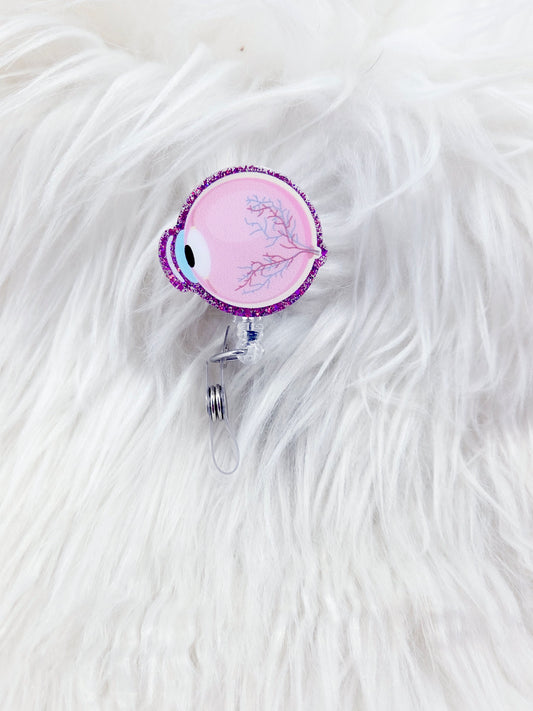 Anatomical Eye Badge Reel