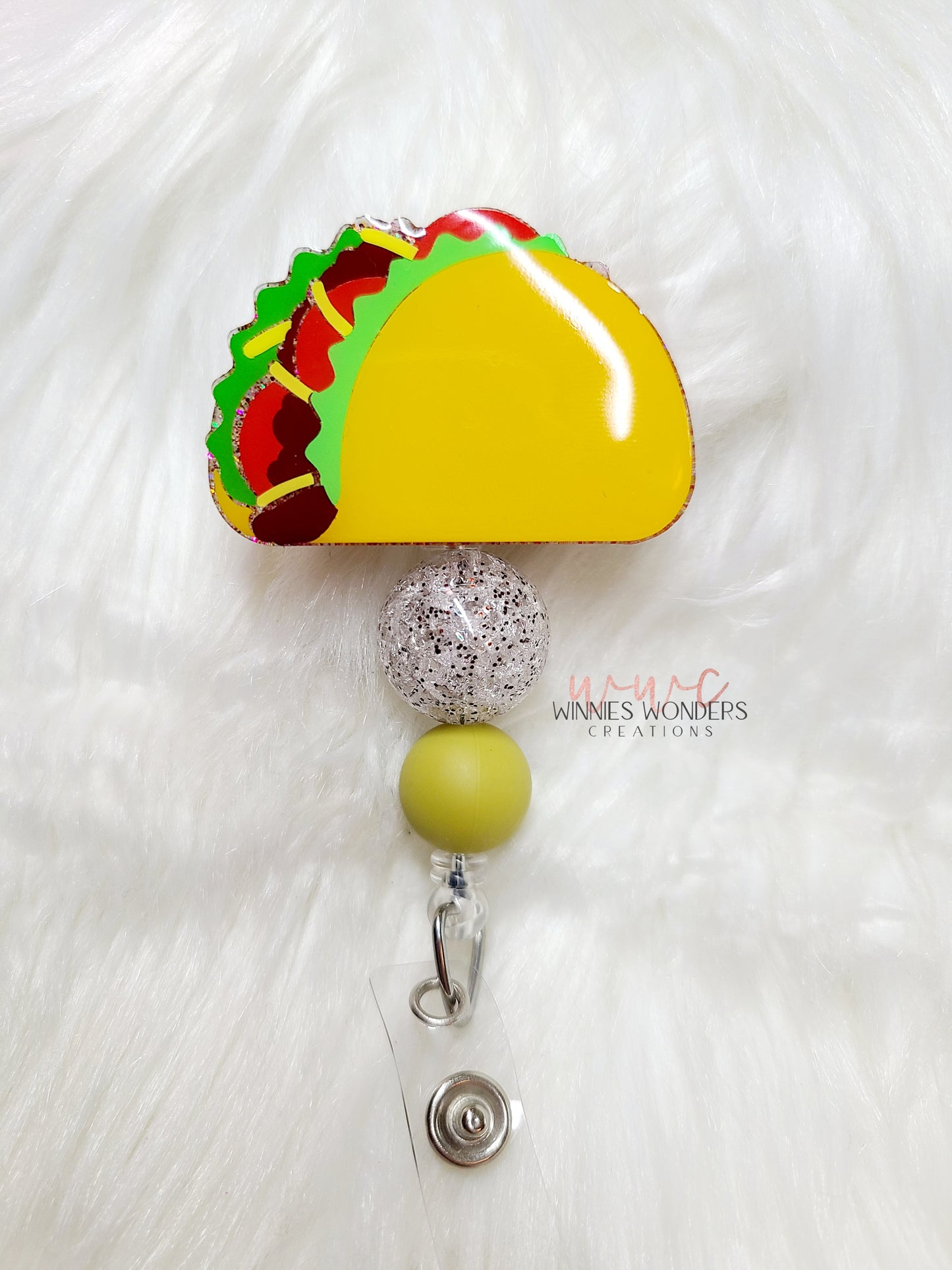 Taco Badge Reel