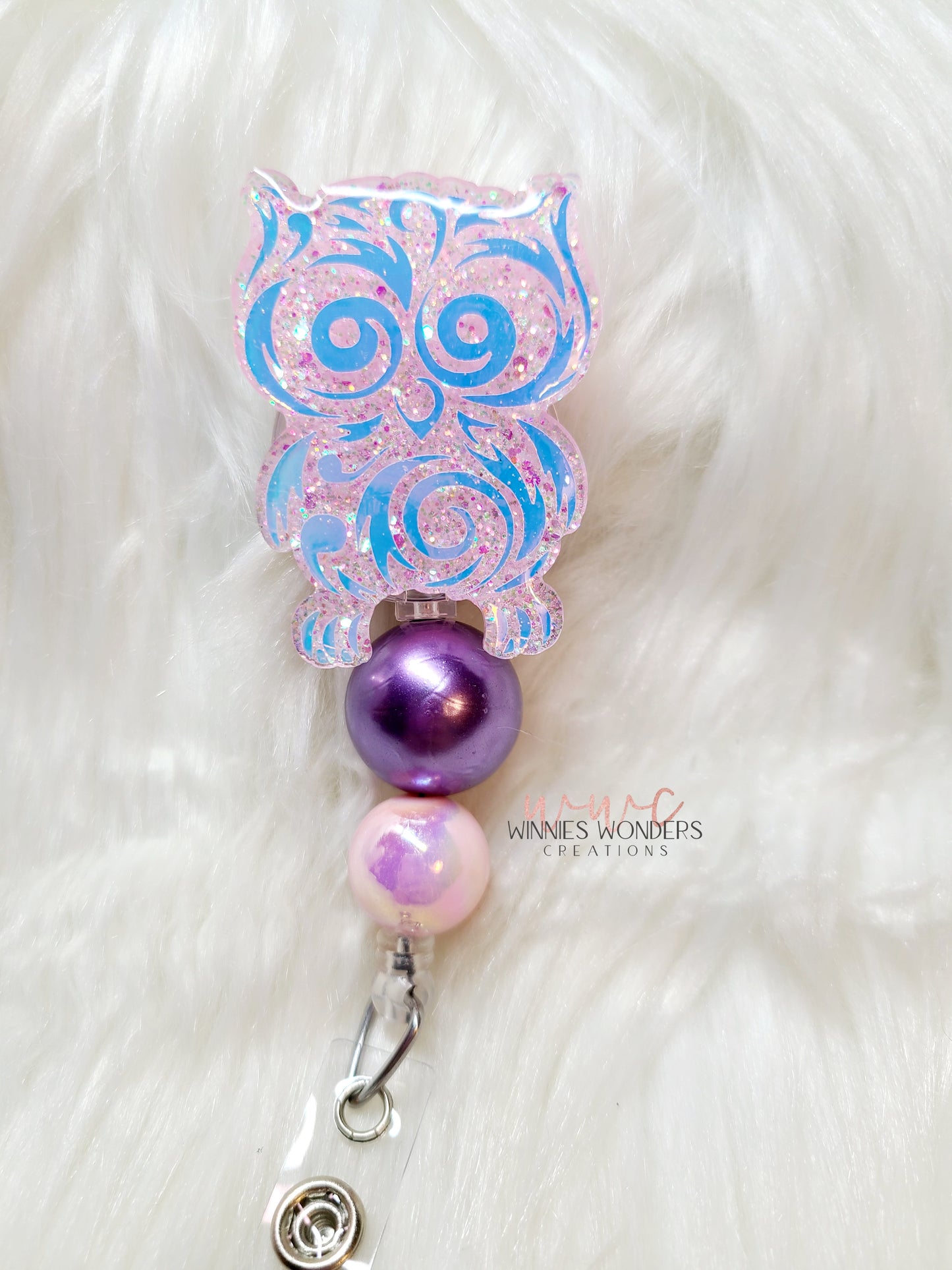 Owl Badge Reel