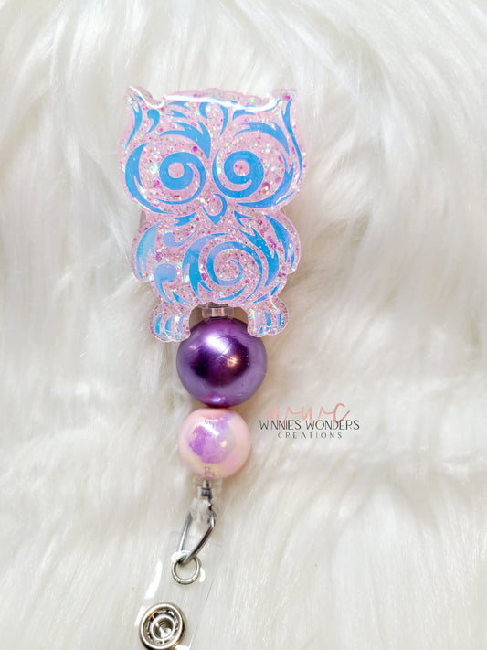 Owl Badge Reel