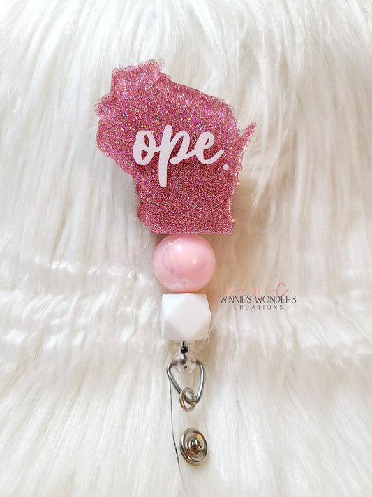 OPE Wisconsin Badge Reel