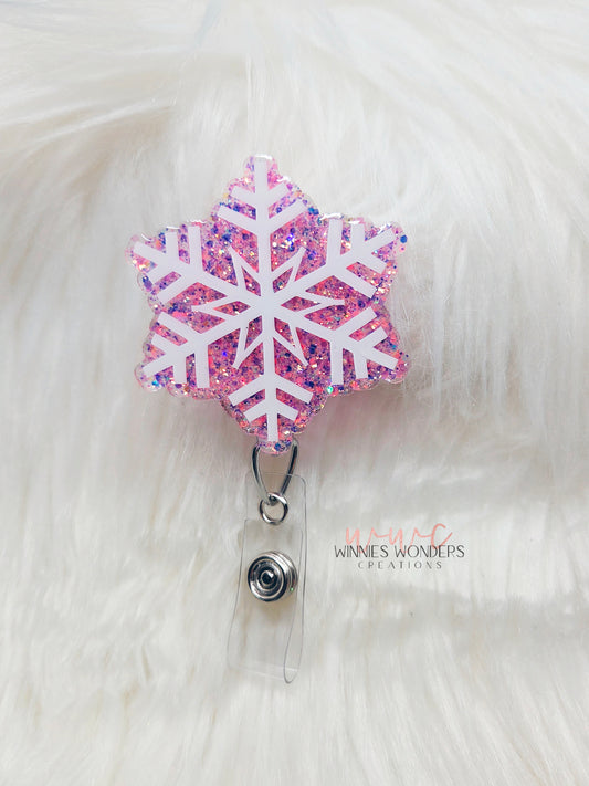 Snowflake Badge Reel