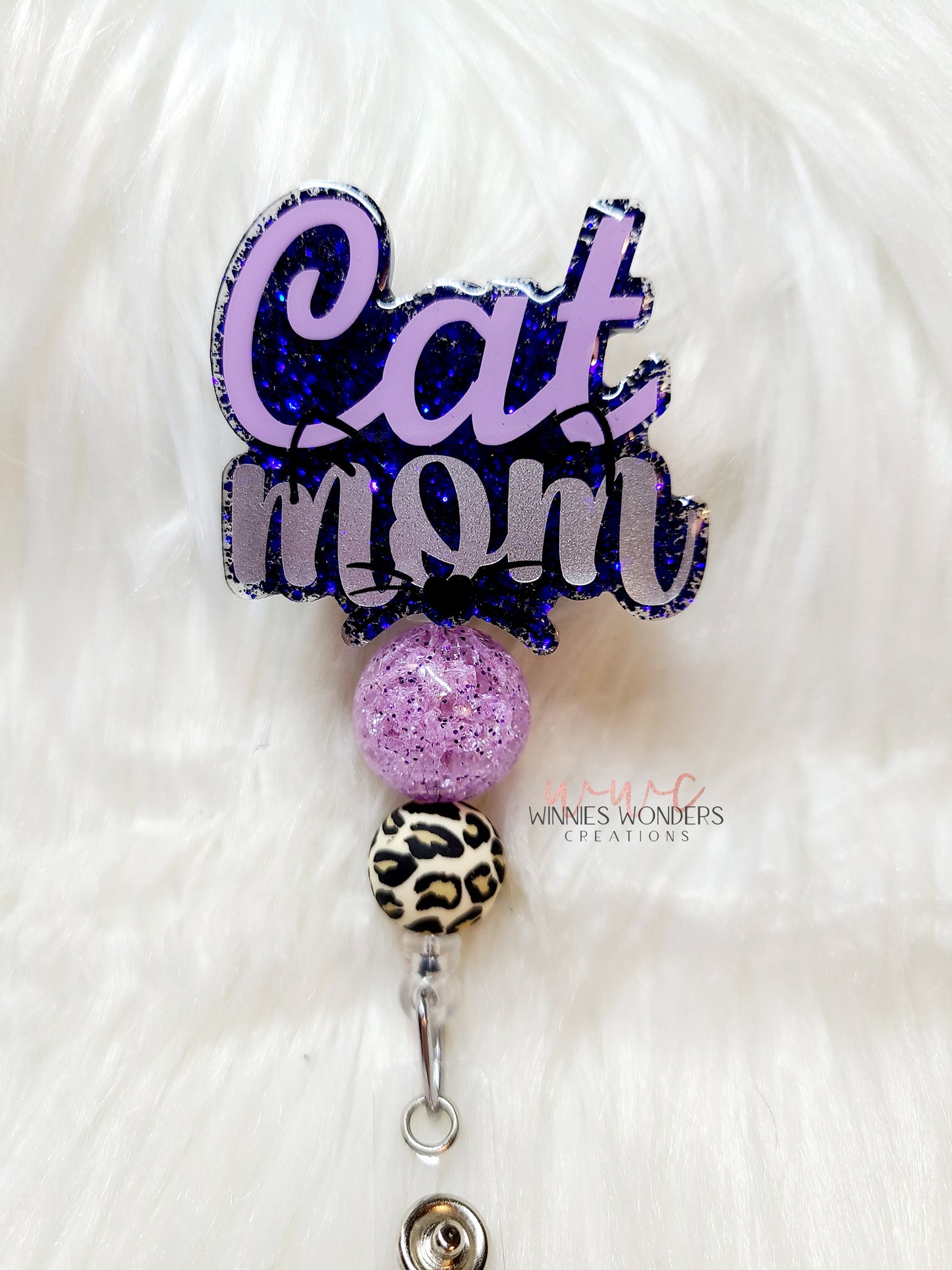 Cat Mom Badge Reel