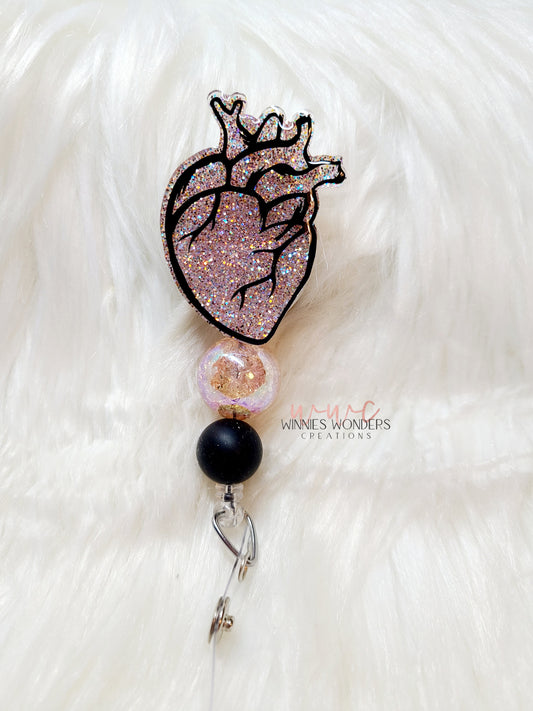 Anatomical Heart Badge Reel