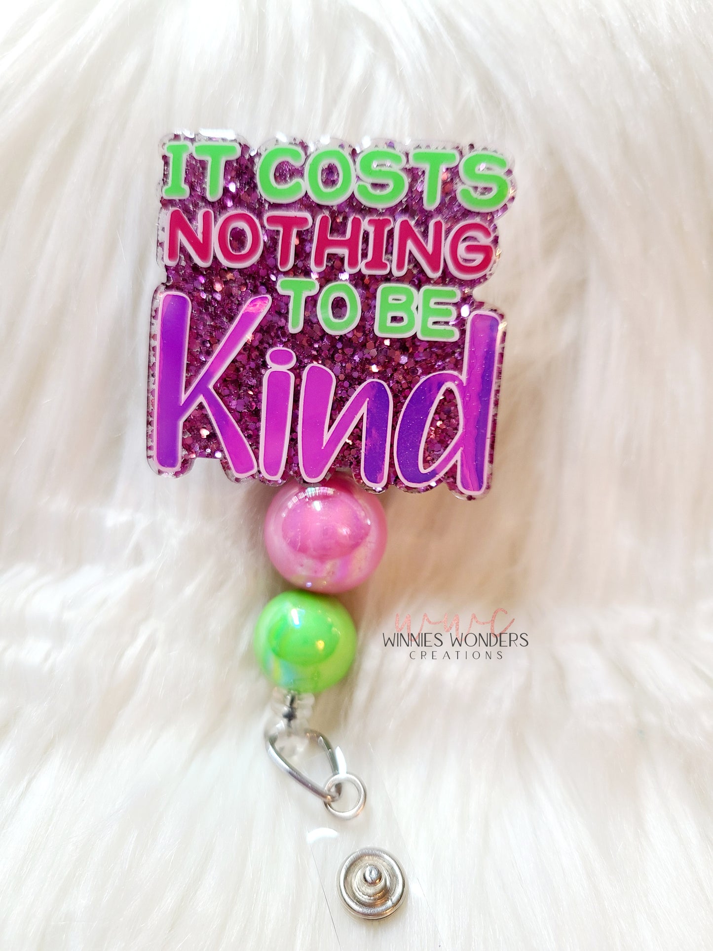 Costs Nothing to be Kind Badge Reel