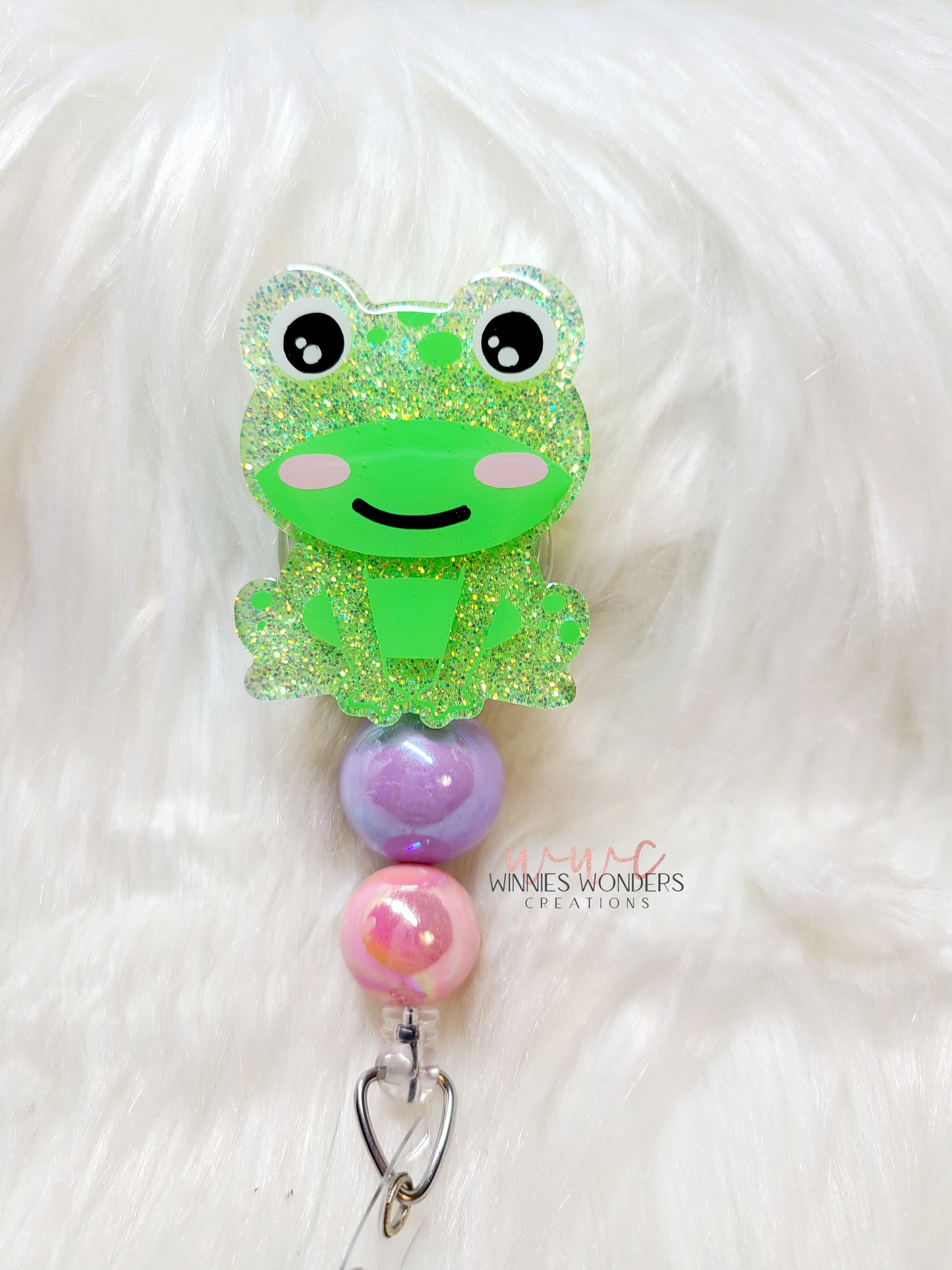 Frog Badge Reel