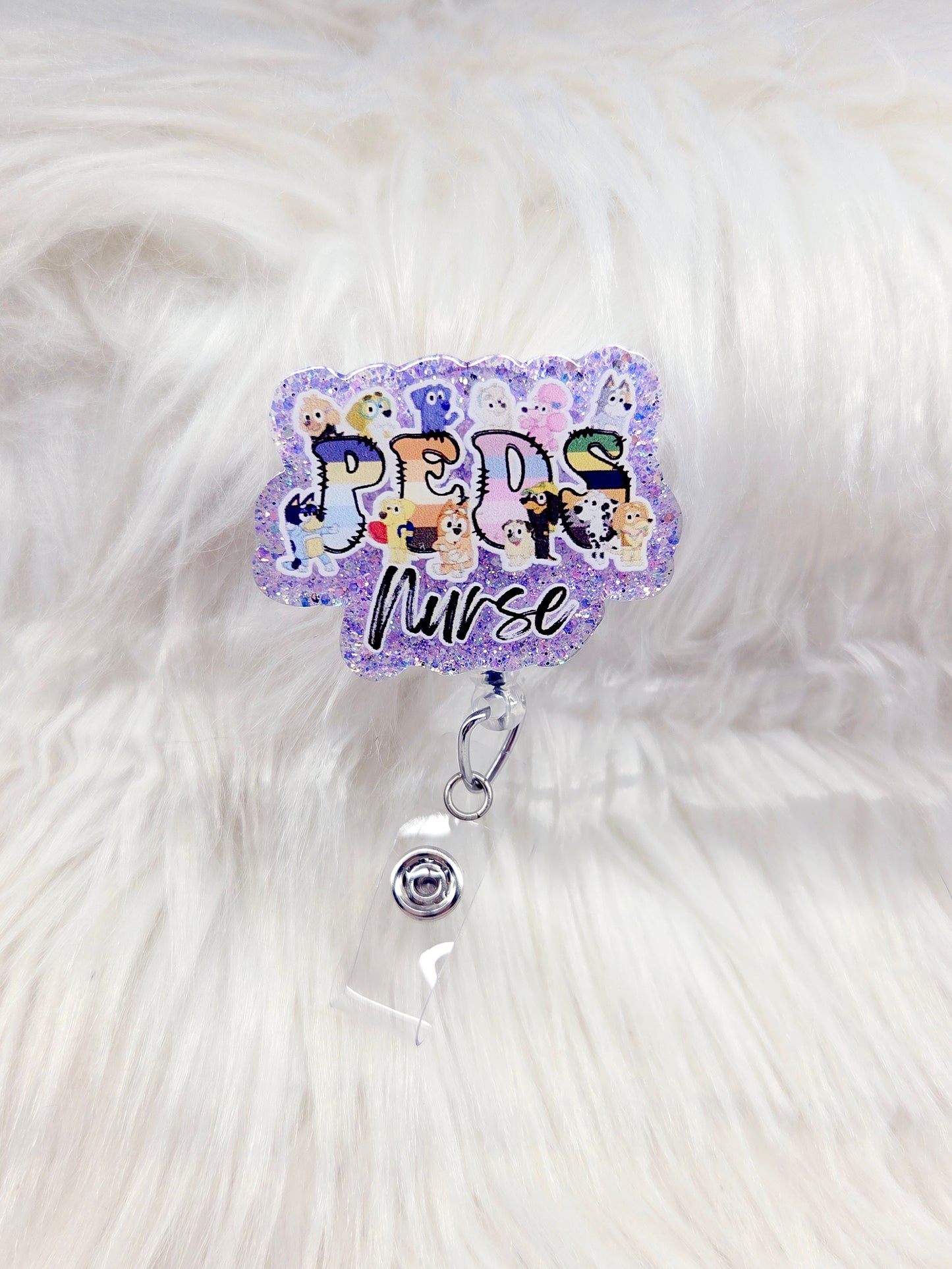 Peds Nurse (Pediatric) Badge Reel