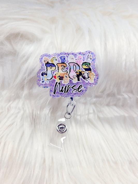 Peds Nurse (Pediatric) Badge Reel