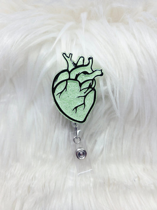 Anatomical Heart Badge Reel