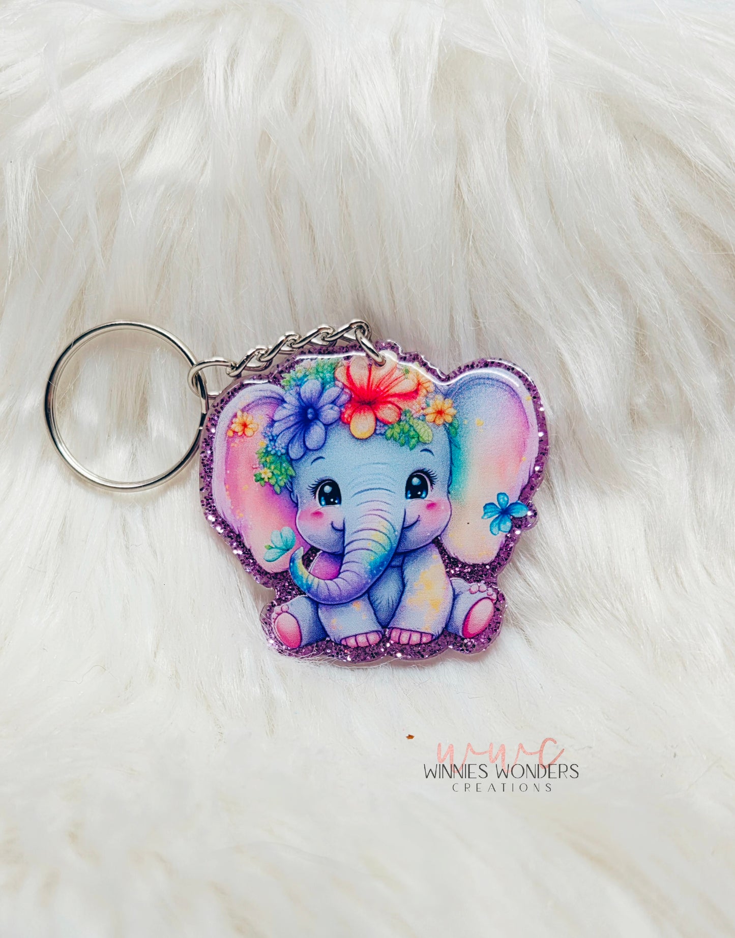 Elephant Keychain